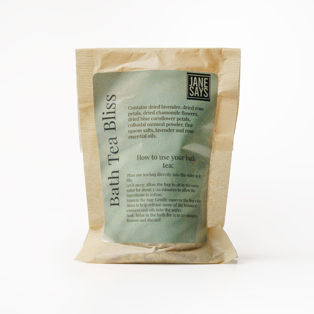 Bath Tea Bliss Individual Bath Teabag